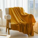 ПРОМО комплект - поларени одеяла 130х160 см. - горчица